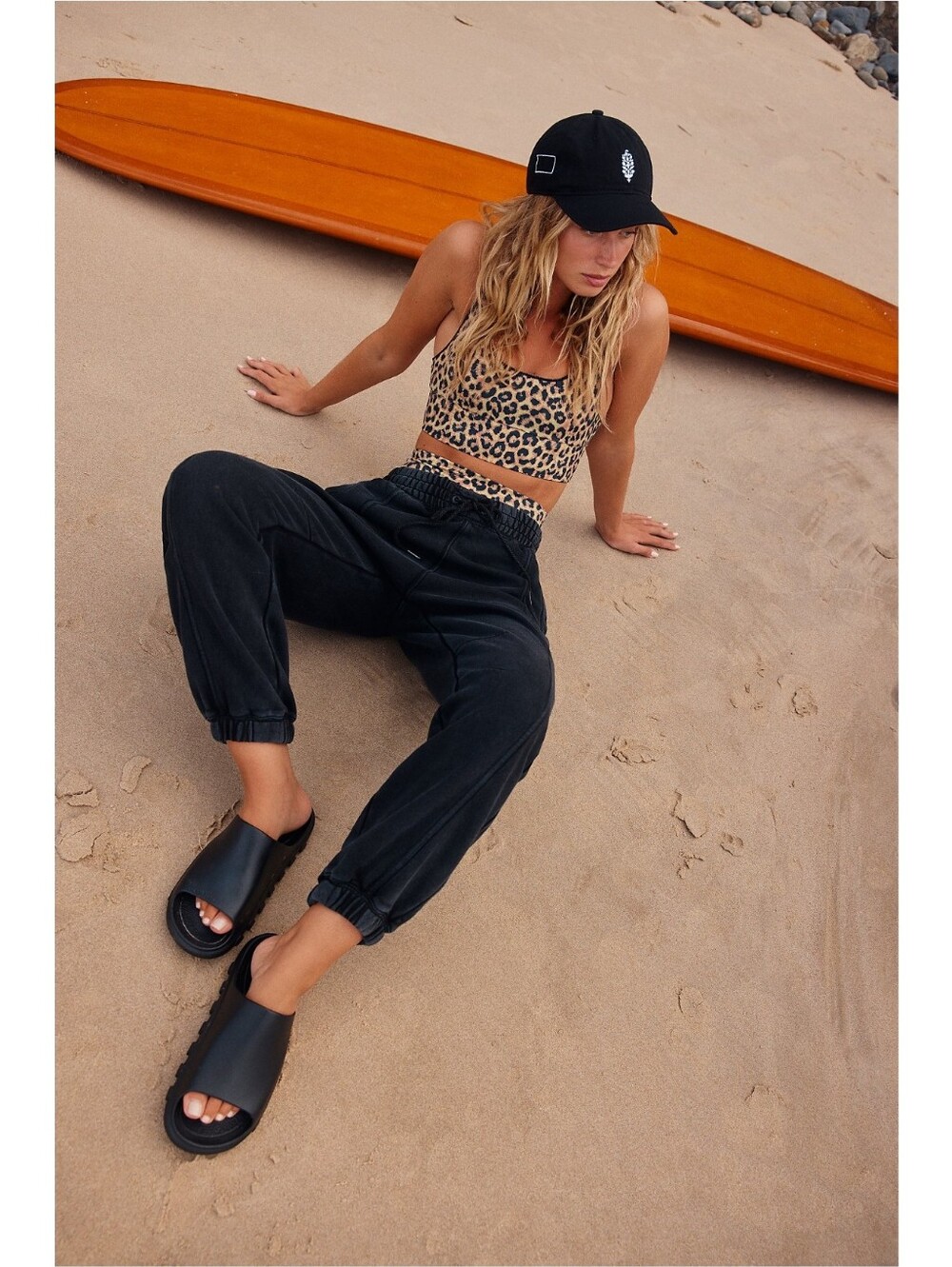 Free People Movement Sprint To The Finish Pants Black